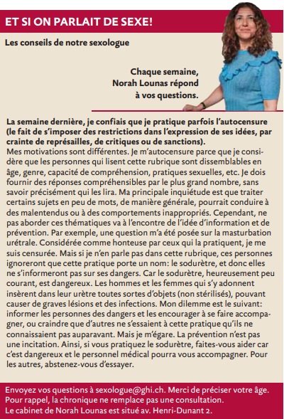 25.03.27 Sexologue et autocensure