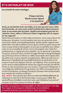 25.05.15 Accouchement, contraception, pénétration